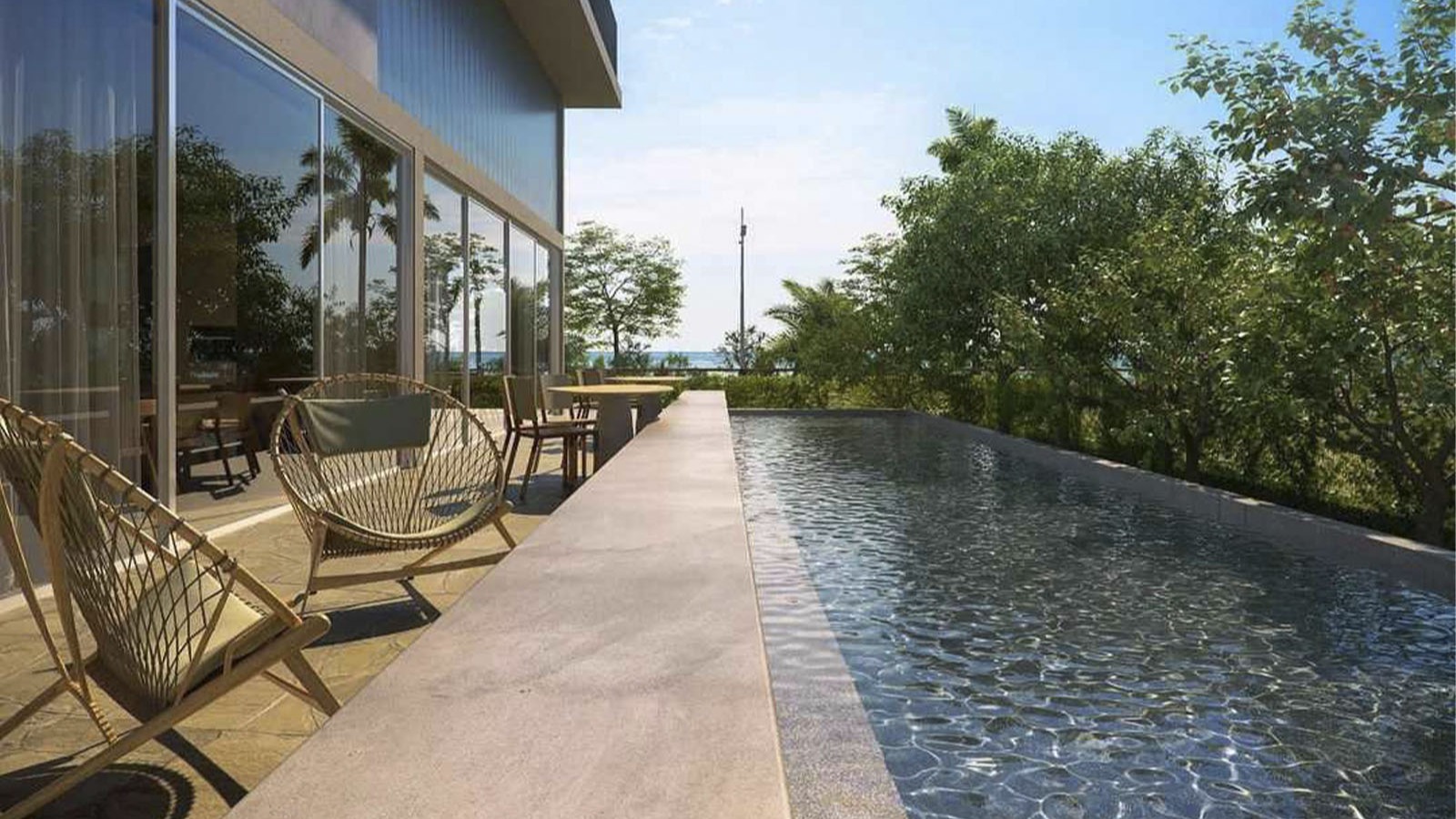 Domo - Domo - piscina e deck