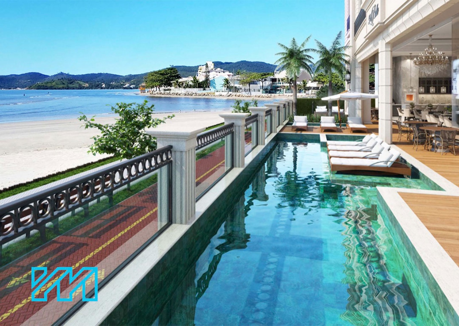 La Belle - La Belle - piscina frente mar