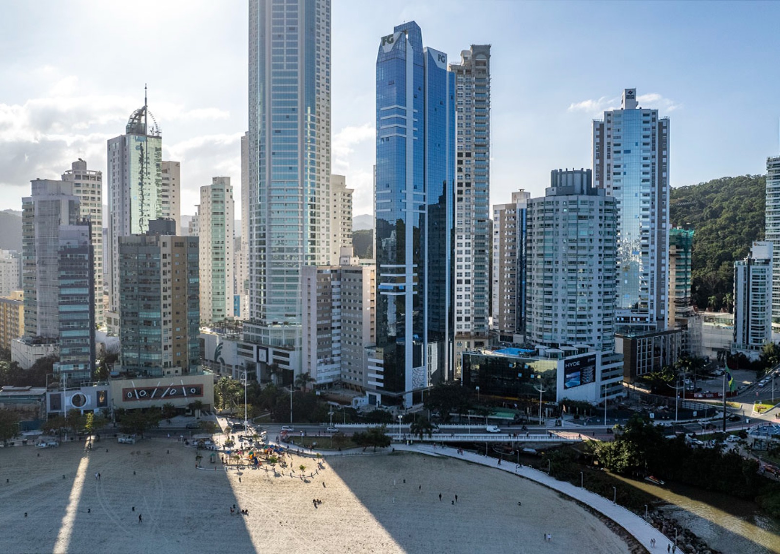 Sky Tower - Sky Tower - implantacao urbana