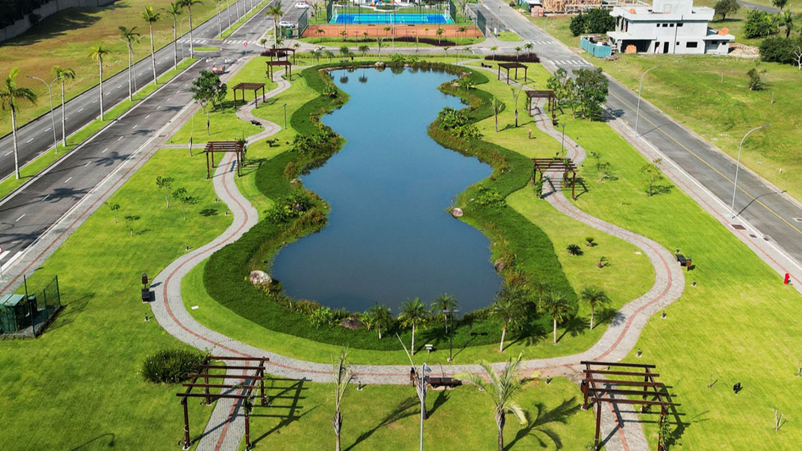 Parque do Lago - Parque do Lago - lago central