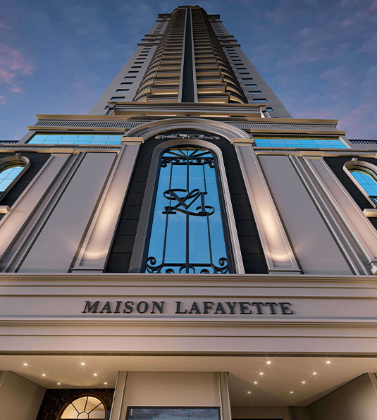 Maison Lafayette - Maison Lafayette - coroamento