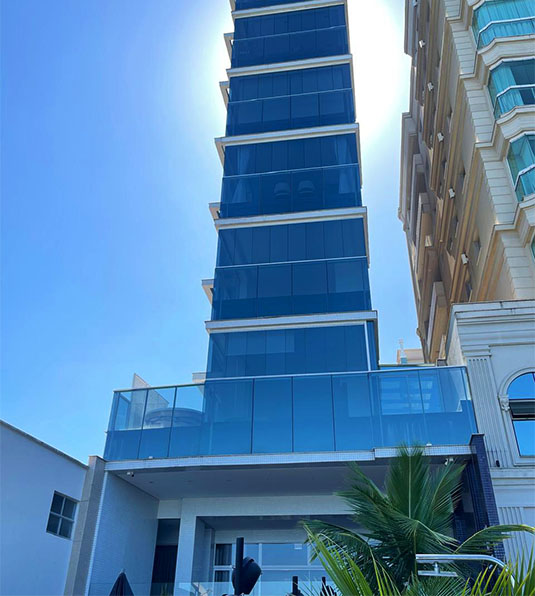 Sonata Residence - Sonata Residence - fachada azul